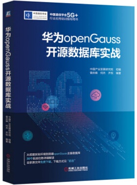 华为openGauss开源数据库实战 中国产业发展研究院 著 机械工业出
