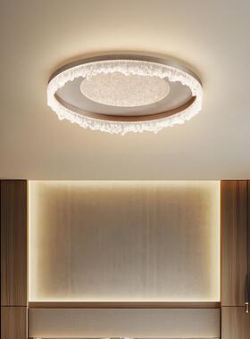 意式极简卧室吸顶灯2024新款护眼主卧客厅高级感中山灯具