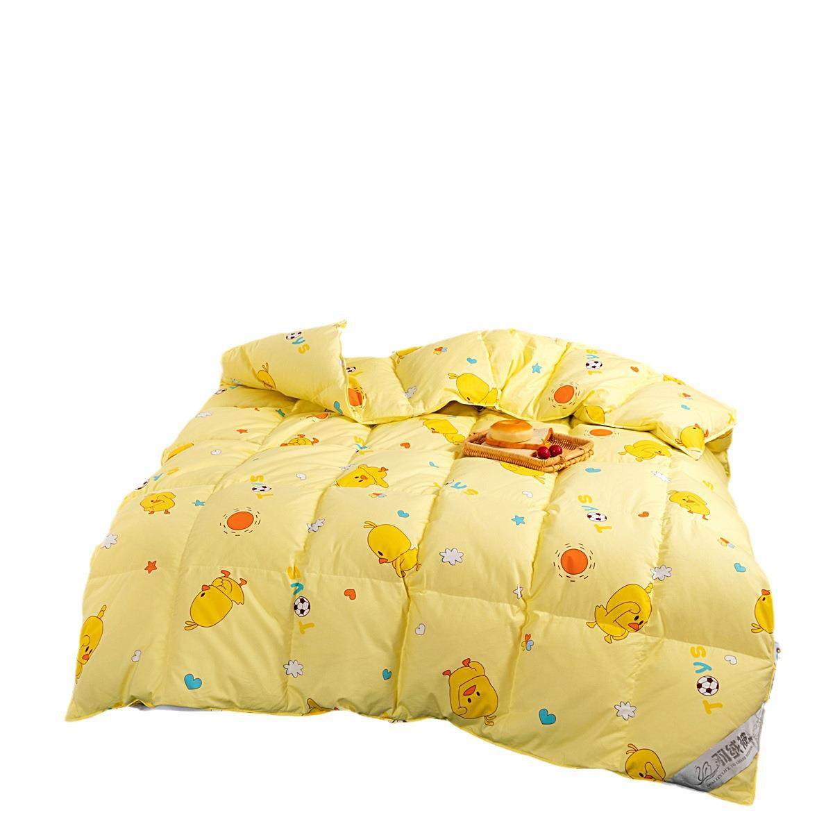 幼儿园被子儿童卡通全棉印花双层防绒羽绒被壳,床上用品,学生床品套件,淘宝优惠券,粉丝福利购,淘宝优惠卷