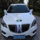 主婚车装 车头花全套 饰防真花布置新款