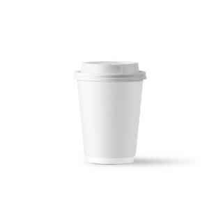 欧8双层中空纸杯牛皮打包杯热饮定制加厚印刷logo豆浆中空隔热