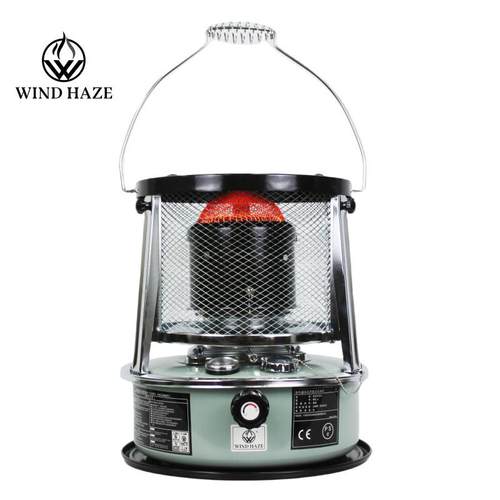 日韩煤油取暖炉户外野营露营冰钓家用便携式手提多功能煤油烤火炉