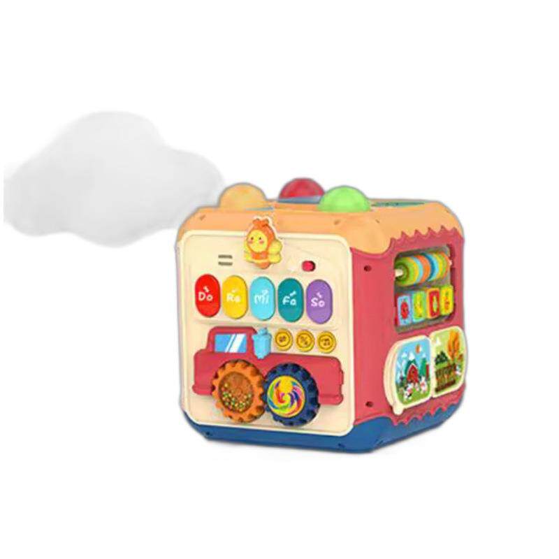 婴儿玩具手拍鼓儿童拍拍早教8益智0一1岁6-12个月宝宝2音乐六面体