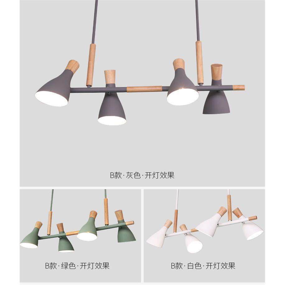 吊灯顶灯北欧创意简约欧式卧室书房护眼LED无灯具木质吊灯,家装灯饰光源,智能吊灯,淘宝优惠券,粉丝福利购,淘宝优惠卷