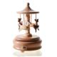 欧式 旋转木马音乐盒木质工艺品情人节礼物八音盒工艺品