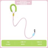 新款 狗狗牵引绳多巴胺撞色彩色加粗圆绳宠物牵引绳遛狗绳厂家现货