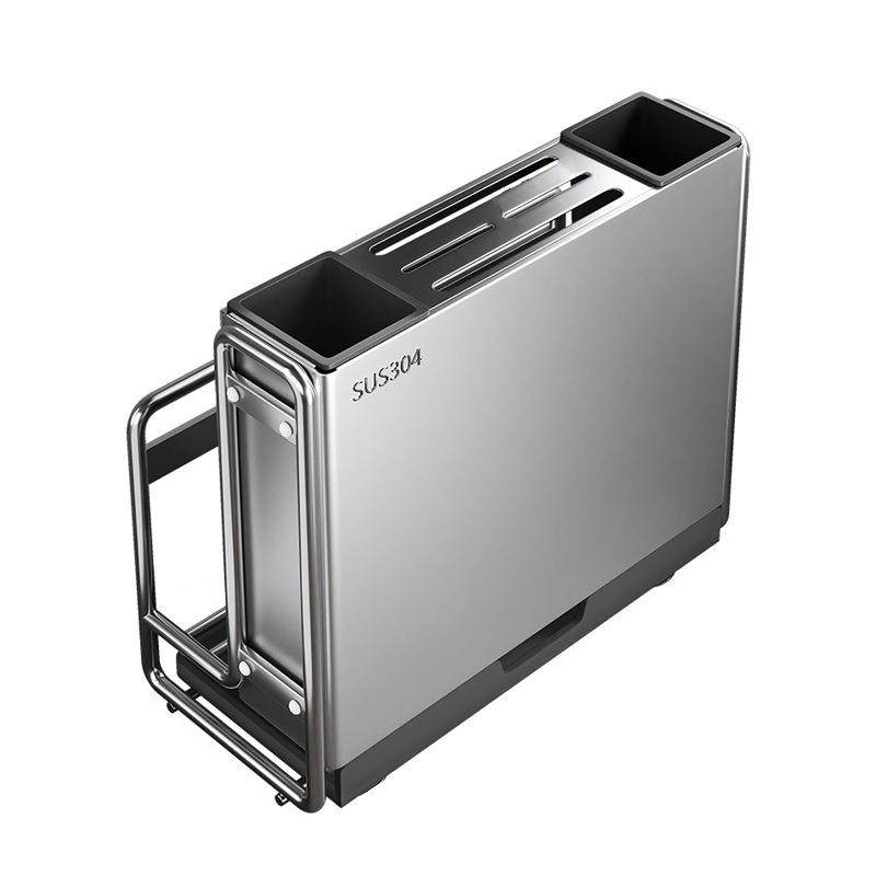 304不锈钢刀架置物架厨房锅盖砧板刀具一体收纳架台面菜板放置架,厨房/烹饪用具,抹布架/厨房清洁收纳架,淘宝优惠券,粉丝福利购,淘宝优惠卷