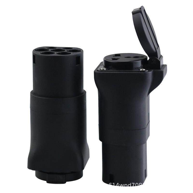 交流充电桩转10/16A家用电插头插座代步车电动车电摩房车