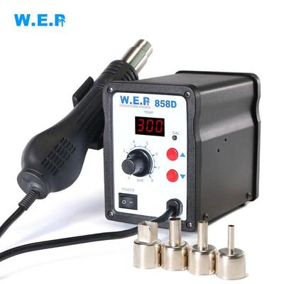 WEP-858D恒温数显热风拆焊台热风枪焊台热风枪拆焊台