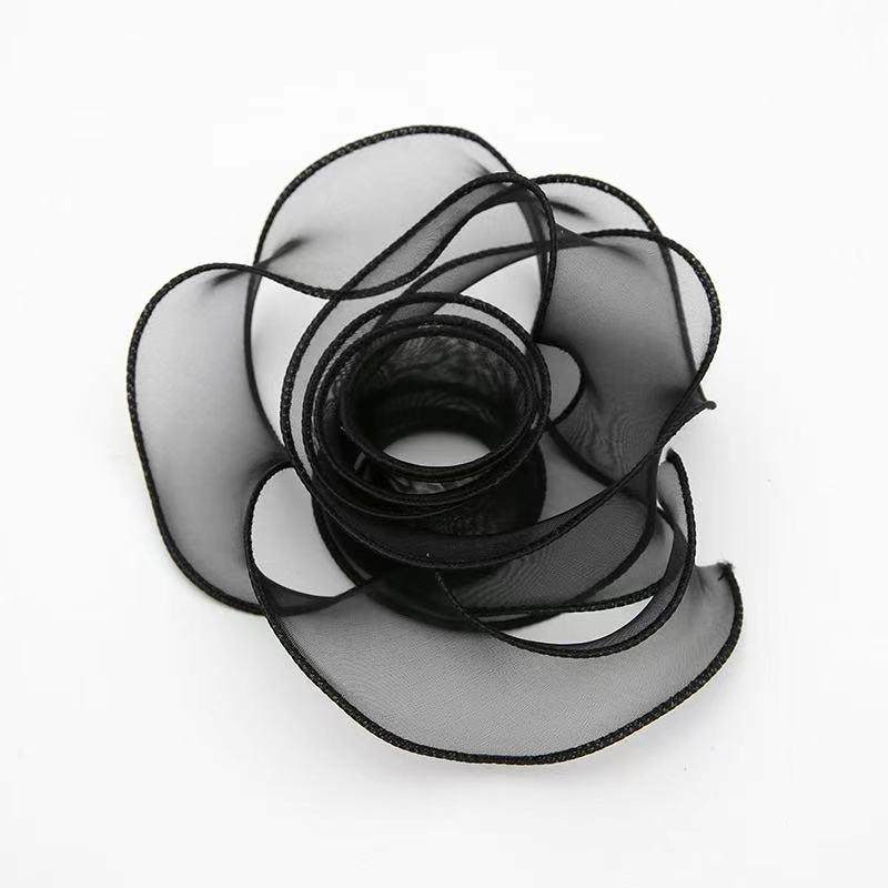 现货4cm5cm6cm鲜花纱鱼尾考编蝴蝶结纱带荷叶边头饰发饰花边辅料,居家布艺,花边,淘宝优惠券,粉丝福利购,淘宝优惠卷