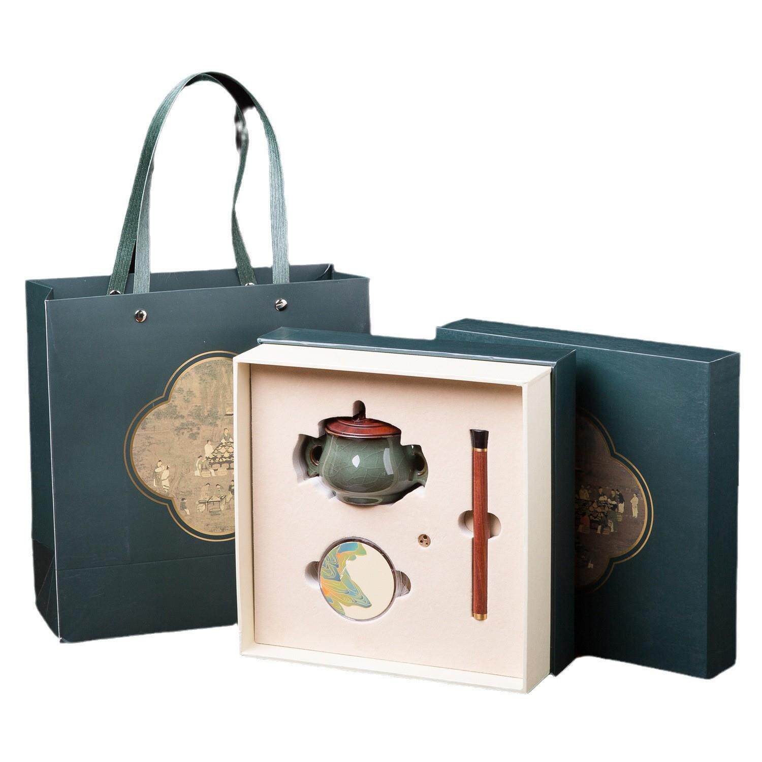 仿古香薰香插香座熏香炉傅山炉中式家用室内盘香创意线香炉插摆件