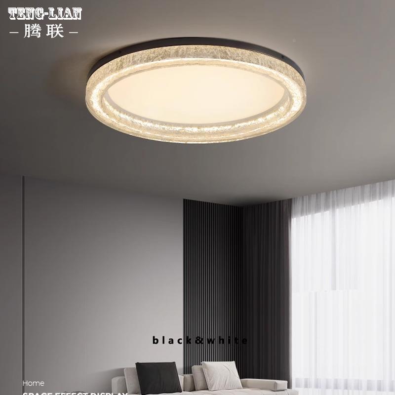 意式极简约风格档100树脂全谱护眼家居光客餐厅卧室智全铜能吸顶