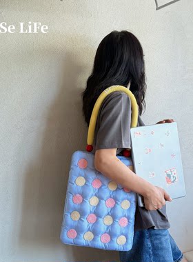 波点刺绣12寸13寸14寸15寸电脑包