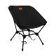 户外折叠月亮椅露营碳钢铁管四方椅便携休闲沙滩躺椅钓鱼椅凳子
