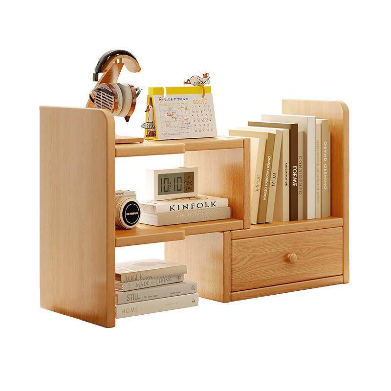 实木桌上书架桌面置物架收纳架多层写字台学习桌书桌办公桌分层架,住宅家具,书架,淘宝优惠券,粉丝福利购,淘宝优惠卷