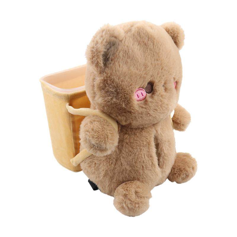 车载垃圾桶收纳汽车内储物桶前后排车用垃圾袋挂式抽纸套纸巾盒袋