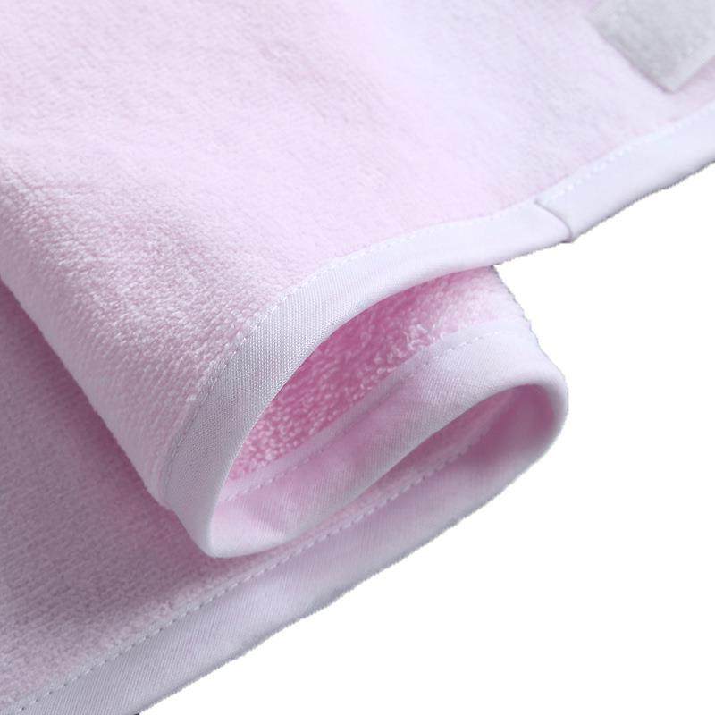 美容院浴裙可绣字温泉SPA会所美容院专用成人抹胸全棉割绒浴裙