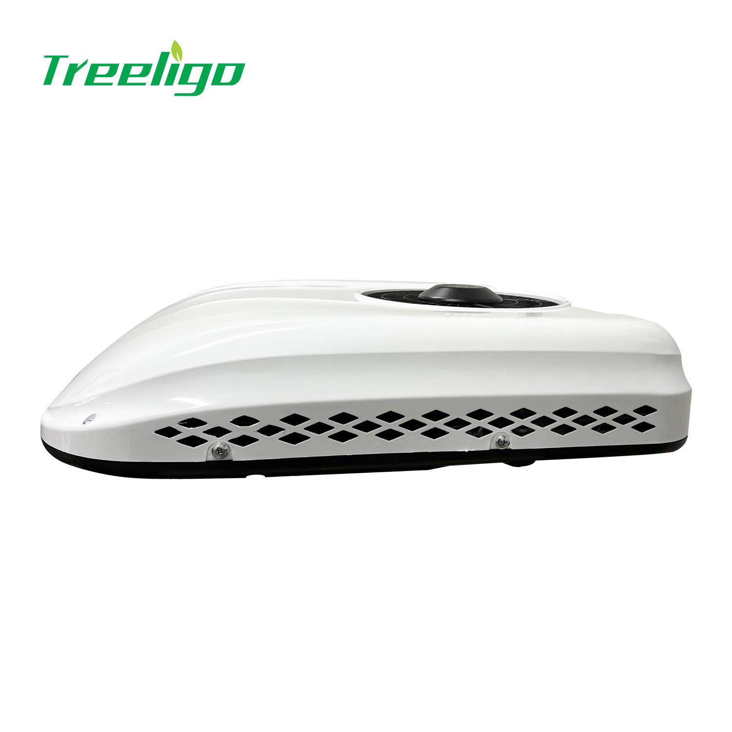 厂家新款顶置汽车空调一体机12v24v涡旋制冷驻车空调房车卡车空调