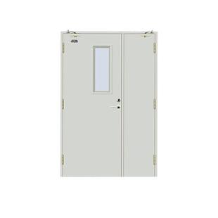 甲级钢制防火门商场通道双开消防门工厂逃生门甲乙丙级钢质防火门