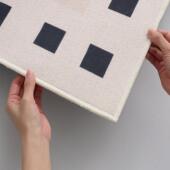 奶油风地毯客厅高级轻奢法式 黑色复古网红沙发茶几子卧室床边地垫