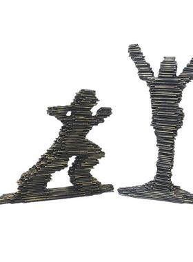 树脂工艺品马赛克人家居饰品摆件创意现代简欧风格样板间书房装饰