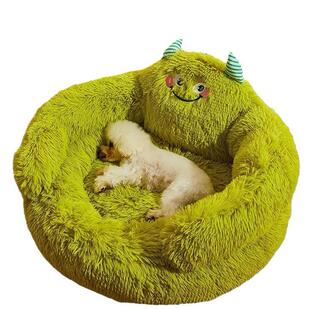 冬季保暖狗窝半封闭懒人沙发感大型犬床宠物猫窝垫子冷天磊岷