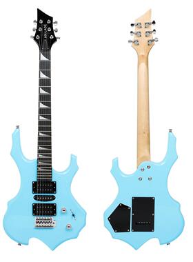 24品电吉他套装摇滚吉他带音箱初学者guitar入门新手吉他厂家