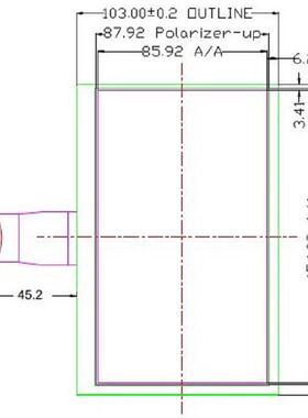 7寸液晶屏tft显示屏1024*600RGBTTL50PIN液晶屏群创友达