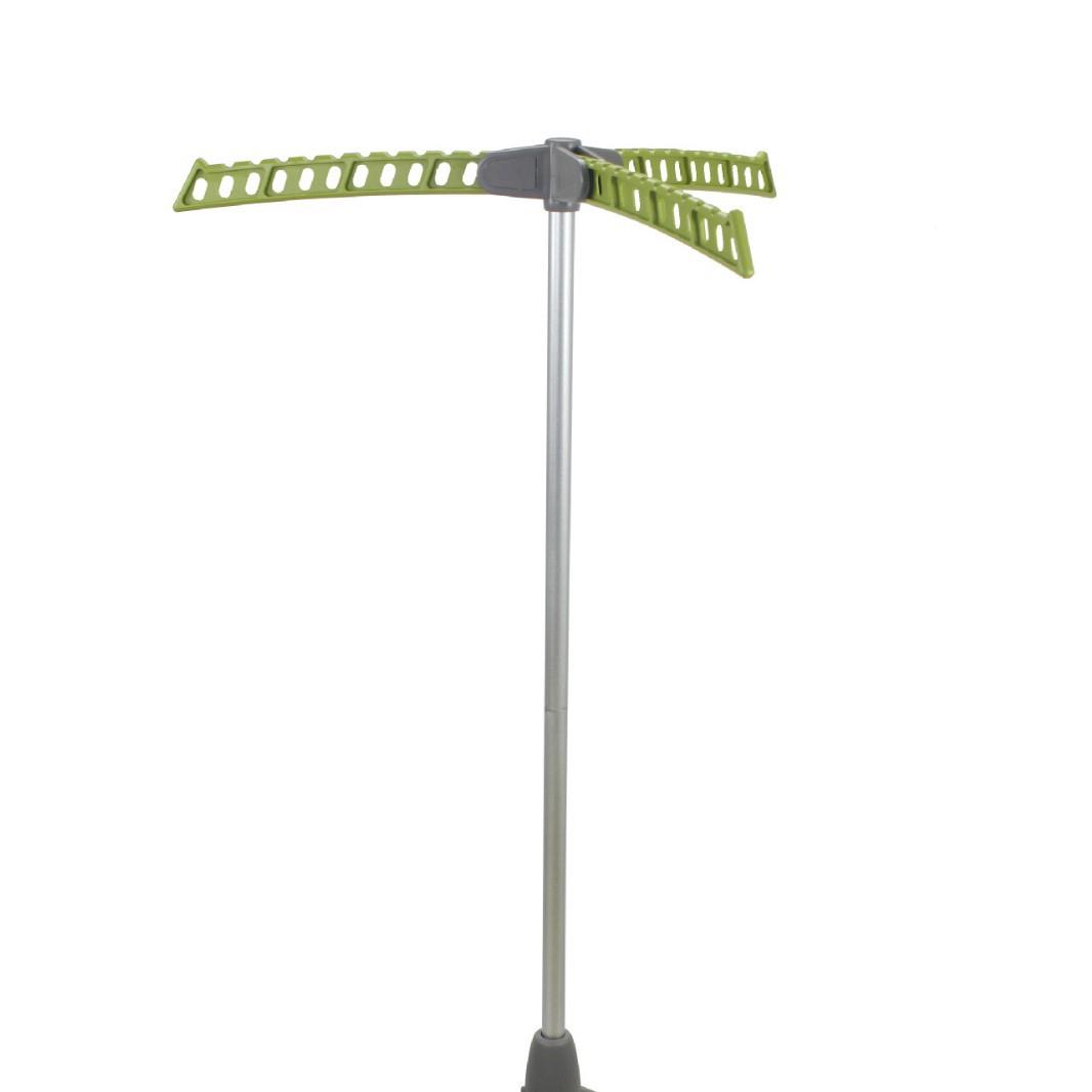 iHouse衣架挂简易可折叠简约家居衣服架落地晾衣架落地架衣式现货