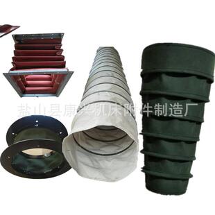 来数据或图纸美观供应风机软连接耐高温防火通风软连接耐磨帆布筒