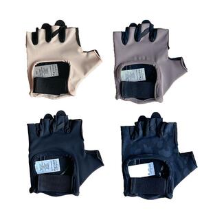 克拉特慕森手套女士半指防滑瑜伽引体向上防起茧运动骑行手套女