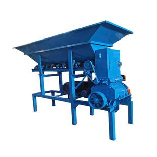 高湿物料砖厂粘土黏土结块土粉碎机园林土壤小型移动混泥土粉土机