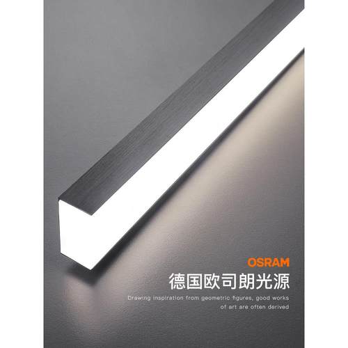 设计师餐厅吊灯简约现代一字长条餐桌吧台灯极简网红前台办公室灯