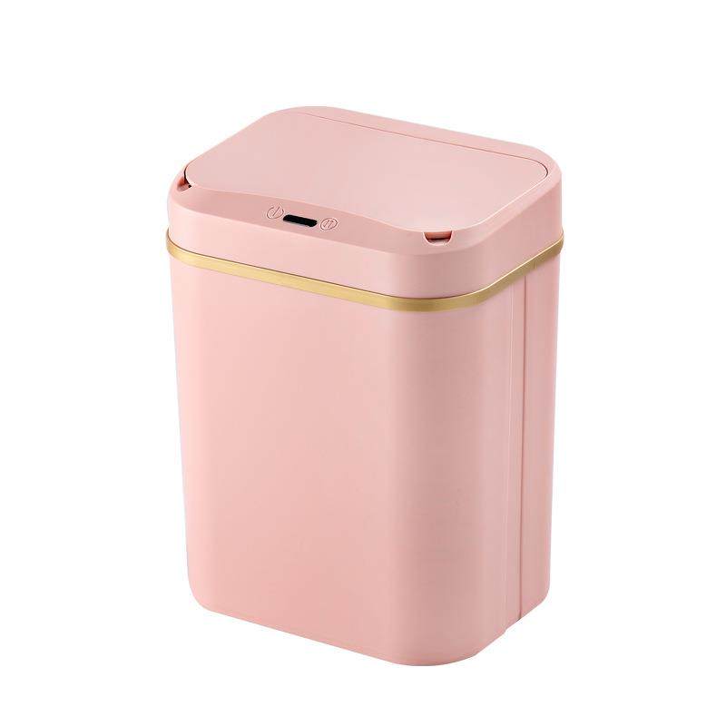 家用智能感应垃圾桶厨房客厅卧室卫生间收纳桶欧式日式电动踢碰桶,家庭/个人清洁工具,垃圾桶,淘宝优惠券,粉丝福利购,淘宝优惠卷