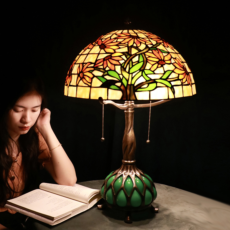 蒂凡尼黑眼苏珊精品收藏传世台灯