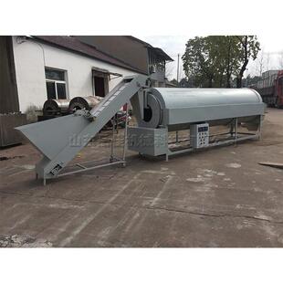 滚筒茶叶烘干杀青焙香机 云南茶叶炒茶设备 泰安女儿茶杀青制茶机