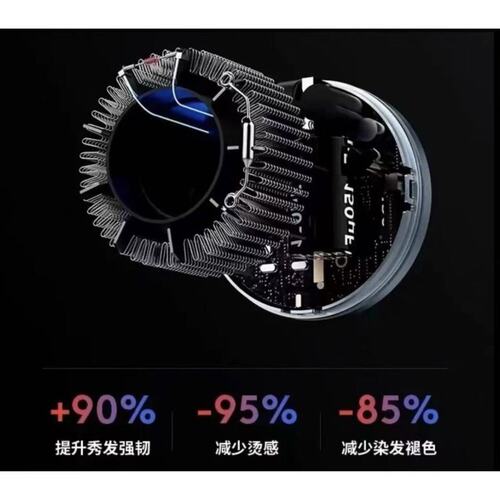 25年玫红裸机吹风机家用负离子护发大功率不伤发速干冷热风筒家用