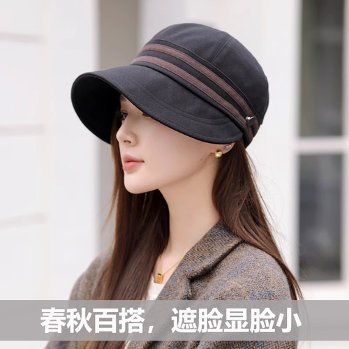 韩版百搭鸭舌帽时尚洋气保暖