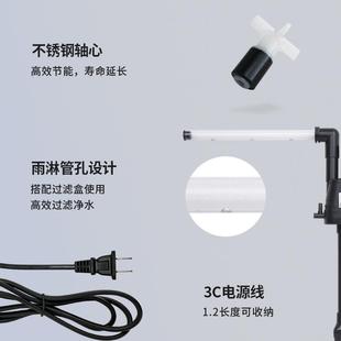 500f三合一潜水泵过滤器hx2160带制氧 乐事海星鱼缸水族箱hx380f