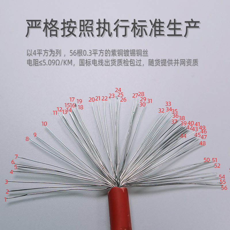 速发mc4光伏连接器延长线直流线PV测试线 太能发电mc4插头接头