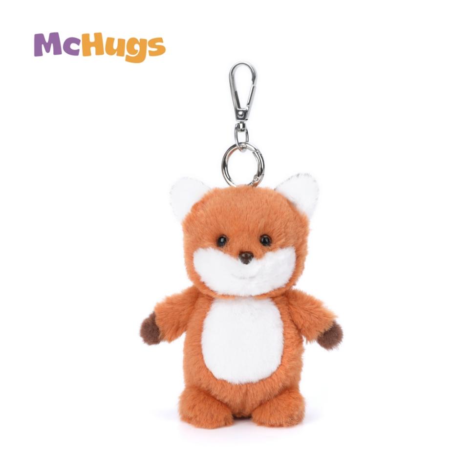McHugs糖果小狐狸钥匙扣毛绒玩具包包挂件礼物
