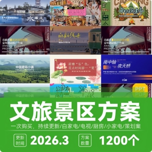 文旅项目旅游景区创意城市公园IP产品营销策划设计ppt运营方案