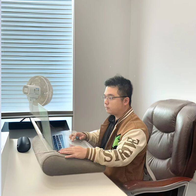 简易电脑桌迷你充气家用多功能床头靠背垫头枕便携学习桌可移动