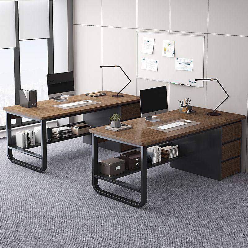 办公桌员工位简约现代办公室桌职员桌椅组合单人工位简易电脑桌子