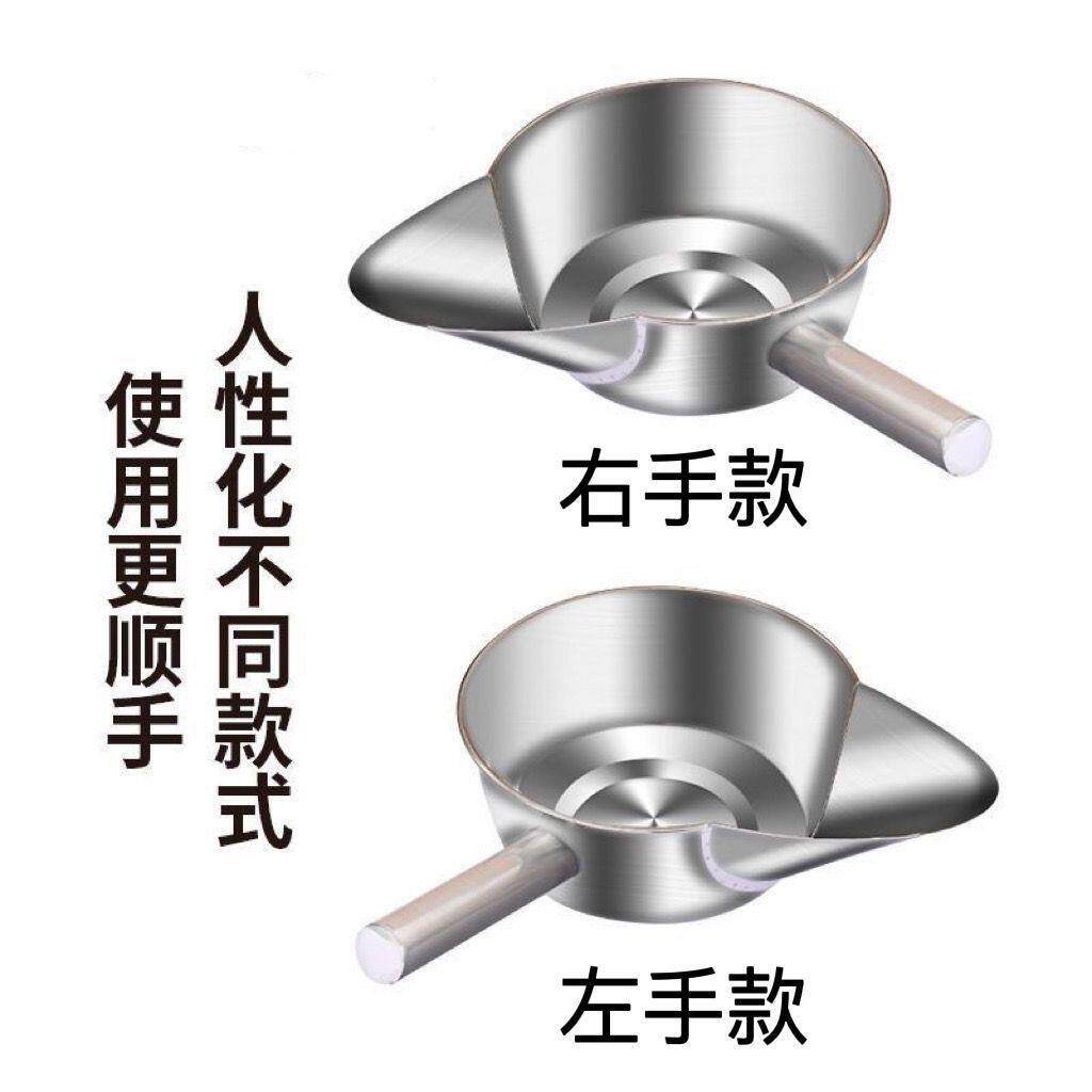 不锈钢打包铲鸭嘴水瓢勺薯条打包勺盐酥鸡搅拌盆地摊商用烹饪勺铲