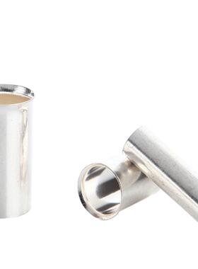 管形接线裸端头EN0.5-70平方针形铜管冷压接线端子喇叭口线鼻子ZT