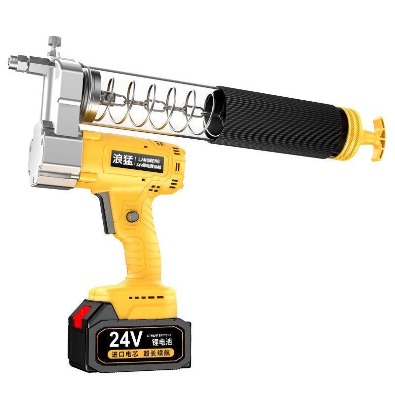 电动黄油枪24V充电式全自动锂电池高压挖掘机多功能毛毛虫黄油机,汽车零部件/养护/美容/维保,黄油枪,淘宝优惠券,粉丝福利购,淘宝优惠卷