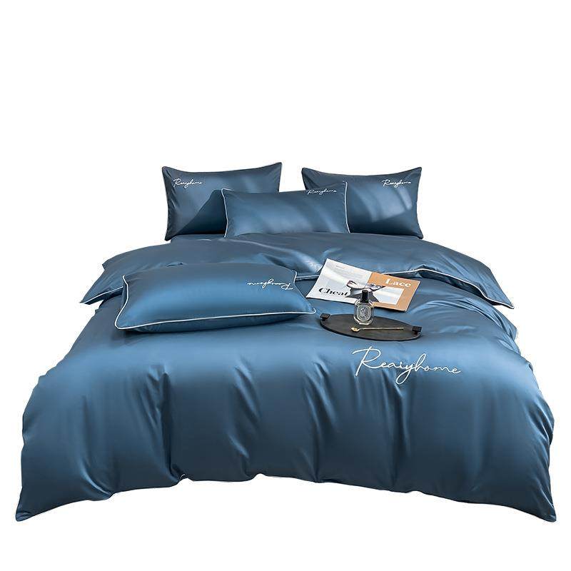 纯色60支新疆长绒棉单被套全棉纯棉被套枕套宿舍家用床上用品,床上用品,学生床品套件,淘宝优惠券,粉丝福利购,淘宝优惠卷