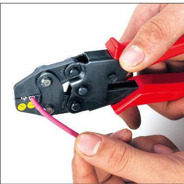 HS-1MA/2MA小型裸端子压线钳SC/SNB/RNB非绝缘端子钳棘轮式压接钳