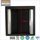 V0毛刷穿线盒阻燃B高架地板过线盒圆形方形穿线孔防火走线盒